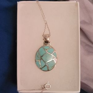 Turquoise with Sterling Silver